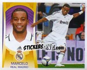 Cromo Marcelo (#7A) - Liga Spagnola  2009-2010 - Colecciones ESTE