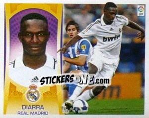 Sticker Mahamadou Diarra (#9B) - Liga Spagnola  2009-2010 n. 224 - Colecciones ESTE