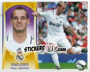 Sticker Sneijder (#10A) - Liga Spagnola  2009-2010 n. 225 - Colecciones ESTE