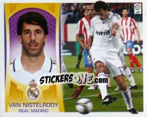 Sticker Van Nistelrooy (#15B) - Liga Spagnola  2009-2010 - Colecciones ESTE