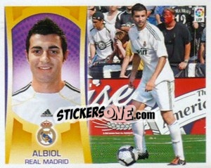 Sticker Albiol (#4) Nueva Imagen - Liga Spagnola  2009-2010 - Colecciones ESTE