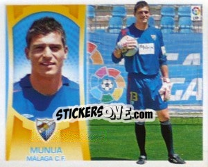 Sticker Munua (#1) - Liga Spagnola  2009-2010 - Colecciones ESTE