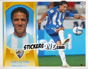 Sticker Weligton (#6) - Liga Spagnola  2009-2010 n. 248 - Colecciones ESTE