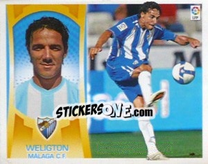 Cromo Weligton (#6) - Liga Spagnola  2009-2010 - Colecciones ESTE