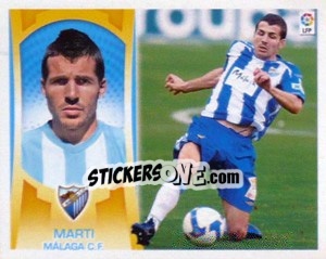 Sticker Marti  (#9B) - Liga Spagnola  2009-2010 - Colecciones ESTE