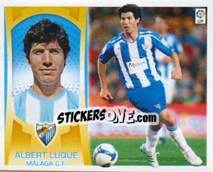 Figurina Albert Luque (#16) - Liga Spagnola  2009-2010 - Colecciones ESTE
