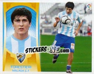 Sticker Forestieri (#11B) COLOCA - Liga Spagnola  2009-2010 - Colecciones ESTE