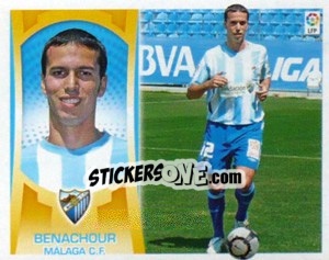 Cromo Benachour (#12B) COLOCA - Liga Spagnola  2009-2010 - Colecciones ESTE