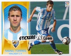 Figurina Manu Torres (#3B) COLOCA - Liga Spagnola  2009-2010 n. 263 - Colecciones ESTE