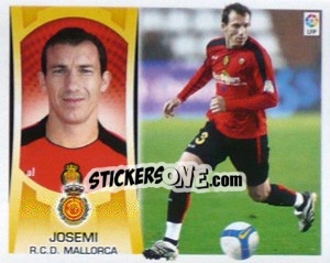 Sticker Josemi (#3) - Liga Spagnola  2009-2010 - Colecciones ESTE
