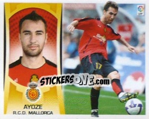 Figurina Ayoze (#4) - Liga Spagnola  2009-2010 - Colecciones ESTE