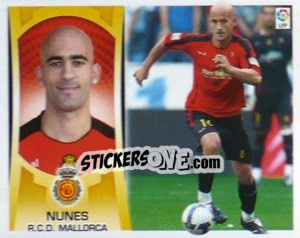 Cromo Nunes  (#5) - Liga Spagnola  2009-2010 - Colecciones ESTE