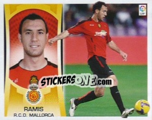 Cromo Ramis  (#6) - Liga Spagnola  2009-2010 - Colecciones ESTE