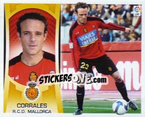 Cromo Corrales (#7) - Liga Spagnola  2009-2010 - Colecciones ESTE