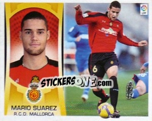 Cromo Mario Suarez (#10) - Liga Spagnola  2009-2010 - Colecciones ESTE