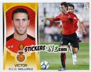 Sticker Victor (#13B) COLOCA - Liga Spagnola  2009-2010 n. 290 - Colecciones ESTE