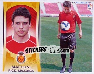 Sticker Mattioni (#7B) COLOCA - Liga Spagnola  2009-2010 - Colecciones ESTE