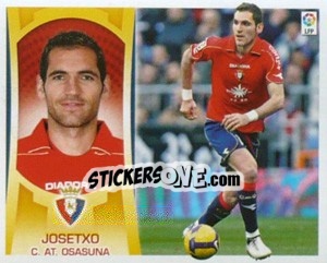 Figurina Josetxo (#6) - Liga Spagnola  2009-2010 - Colecciones ESTE