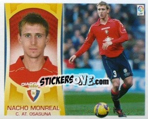 Sticker Nacho Monreal (#7A) - Liga Spagnola  2009-2010 n. 310 - Colecciones ESTE
