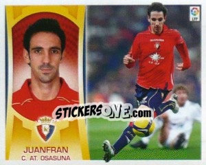 Sticker Juanfran (#12) - Liga Spagnola  2009-2010 - Colecciones ESTE