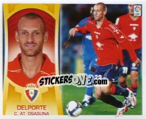 Figurina Delporte (#13) - Liga Spagnola  2009-2010 - Colecciones ESTE