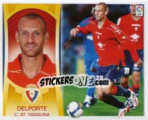 Sticker Delporte (#13) - Liga Spagnola  2009-2010 n. 317 - Colecciones ESTE