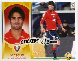 Sticker Masoud (#14) - Liga Spagnola  2009-2010 - Colecciones ESTE
