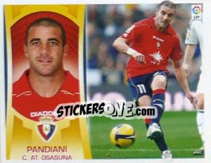Figurina Pandiani (#16) - Liga Spagnola  2009-2010 - Colecciones ESTE