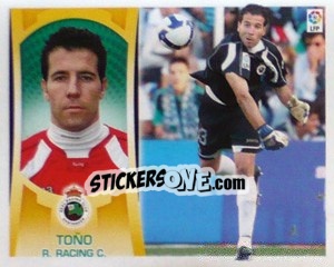 Sticker Tono  (#1) - Liga Spagnola  2009-2010 n. 333 - Colecciones ESTE