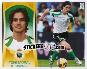 Sticker Toni Moral (#14) - Liga Spagnola  2009-2010 - Colecciones ESTE