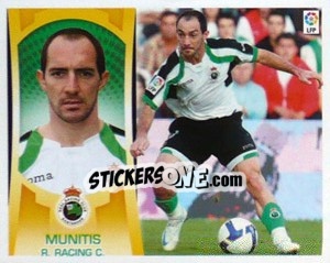Figurina Munitis  (#15) - Liga Spagnola  2009-2010 - Colecciones ESTE