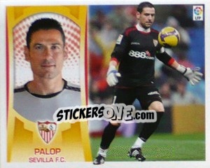 Figurina Palop (#1) - Liga Spagnola  2009-2010 - Colecciones ESTE