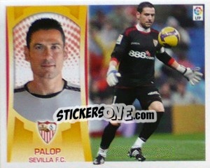 Sticker Palop (#1) - Liga Spagnola  2009-2010 n. 363 - Colecciones ESTE