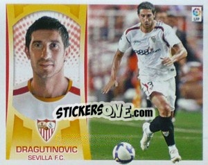 Sticker Dragutinovic  (#3A) - Liga Spagnola  2009-2010 - Colecciones ESTE