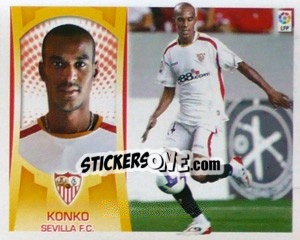 Sticker Konko (#3B) - Liga Spagnola  2009-2010 - Colecciones ESTE
