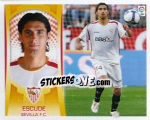 Sticker Escude (#4) - Liga Spagnola  2009-2010 n. 367 - Colecciones ESTE