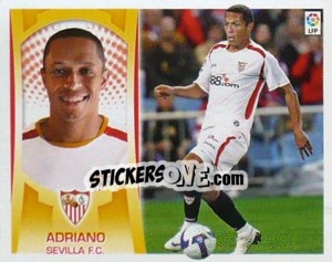 Cromo Adriano Correia (#8) - Liga Spagnola  2009-2010 - Colecciones ESTE