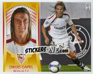 Figurina Diego Capel (#13) - Liga Spagnola  2009-2010 - Colecciones ESTE