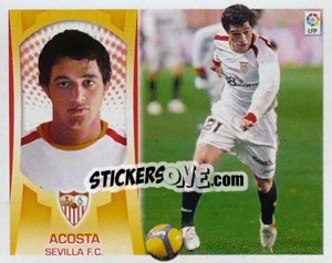 Cromo Acosta (#14B) - Liga Spagnola  2009-2010 - Colecciones ESTE
