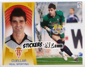 Sticker Cuellar (#1) - Liga Spagnola  2009-2010 n. 393 - Colecciones ESTE
