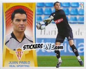 Cromo Juan Pablo (#2) - Liga Spagnola  2009-2010 - Colecciones ESTE