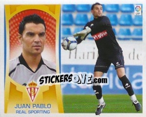 Sticker Juan Pablo (#2) - Liga Spagnola  2009-2010 n. 394 - Colecciones ESTE