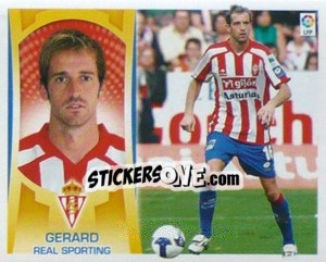 Figurina Gerard (#4) - Liga Spagnola  2009-2010 - Colecciones ESTE