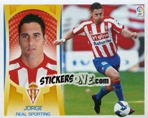 Figurina Jorge (#6B) - Liga Spagnola  2009-2010 - Colecciones ESTE