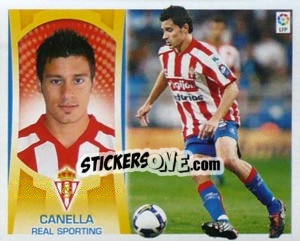 Figurina Canella (#7A) - Liga Spagnola  2009-2010 - Colecciones ESTE