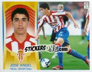 Sticker Jose Angel (#7B) - Liga Spagnola  2009-2010 - Colecciones ESTE