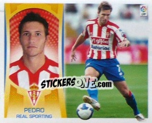 Sticker Pedro (#13A) - Liga Spagnola  2009-2010 n. 408 - Colecciones ESTE