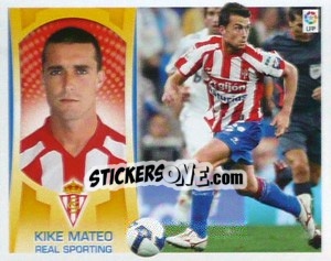 Sticker Kike Mateo (#14A) - Liga Spagnola  2009-2010 - Colecciones ESTE