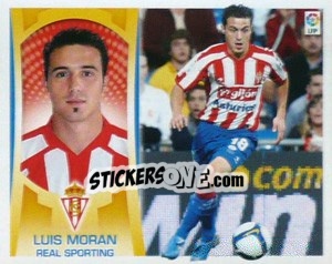 Cromo Luis Moran (#14B) - Liga Spagnola  2009-2010 - Colecciones ESTE