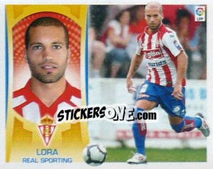 Cromo Lora (#5B) COLOCA - Liga Spagnola  2009-2010 - Colecciones ESTE